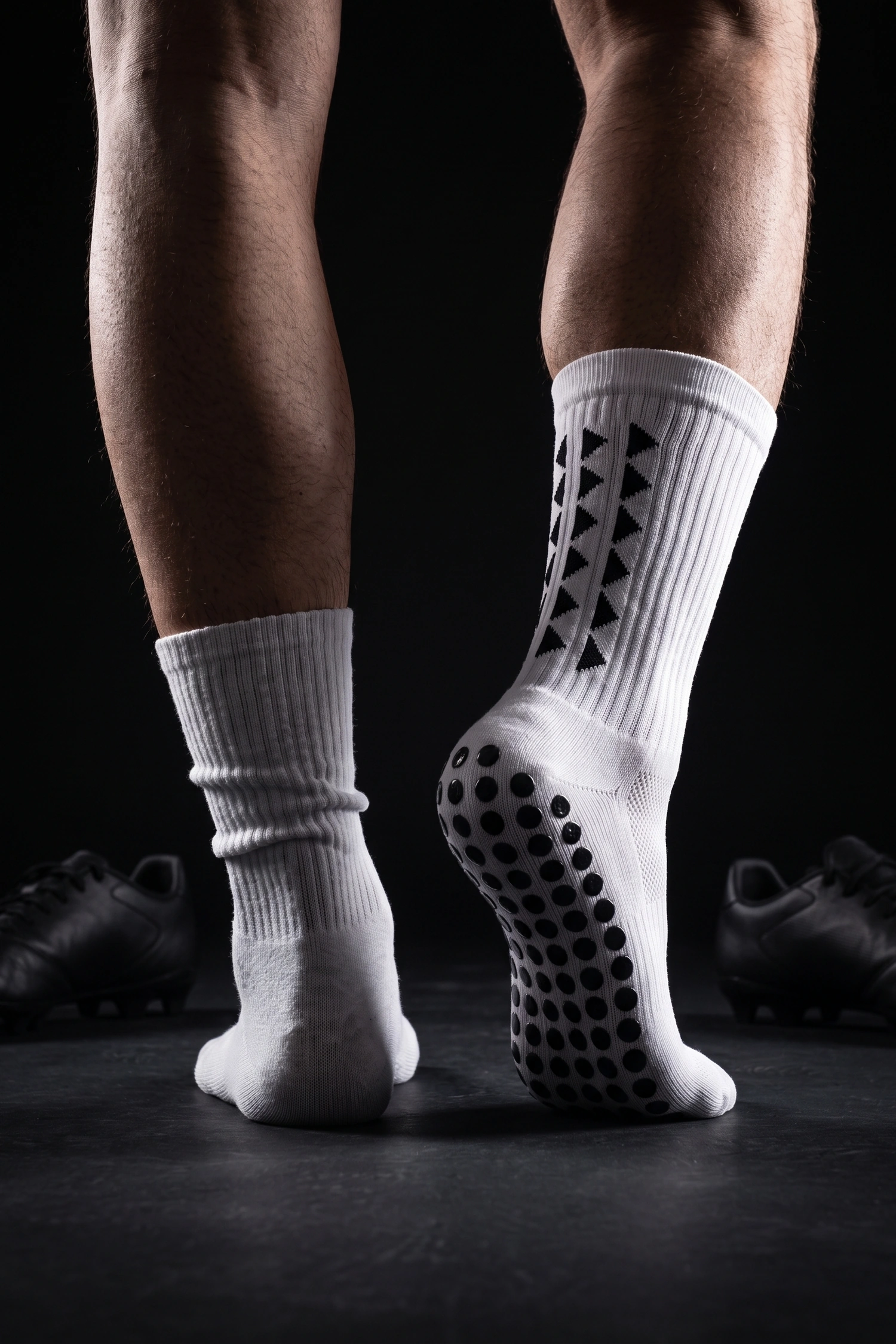 Chaussettes Grip Pro blanches — visuel 6