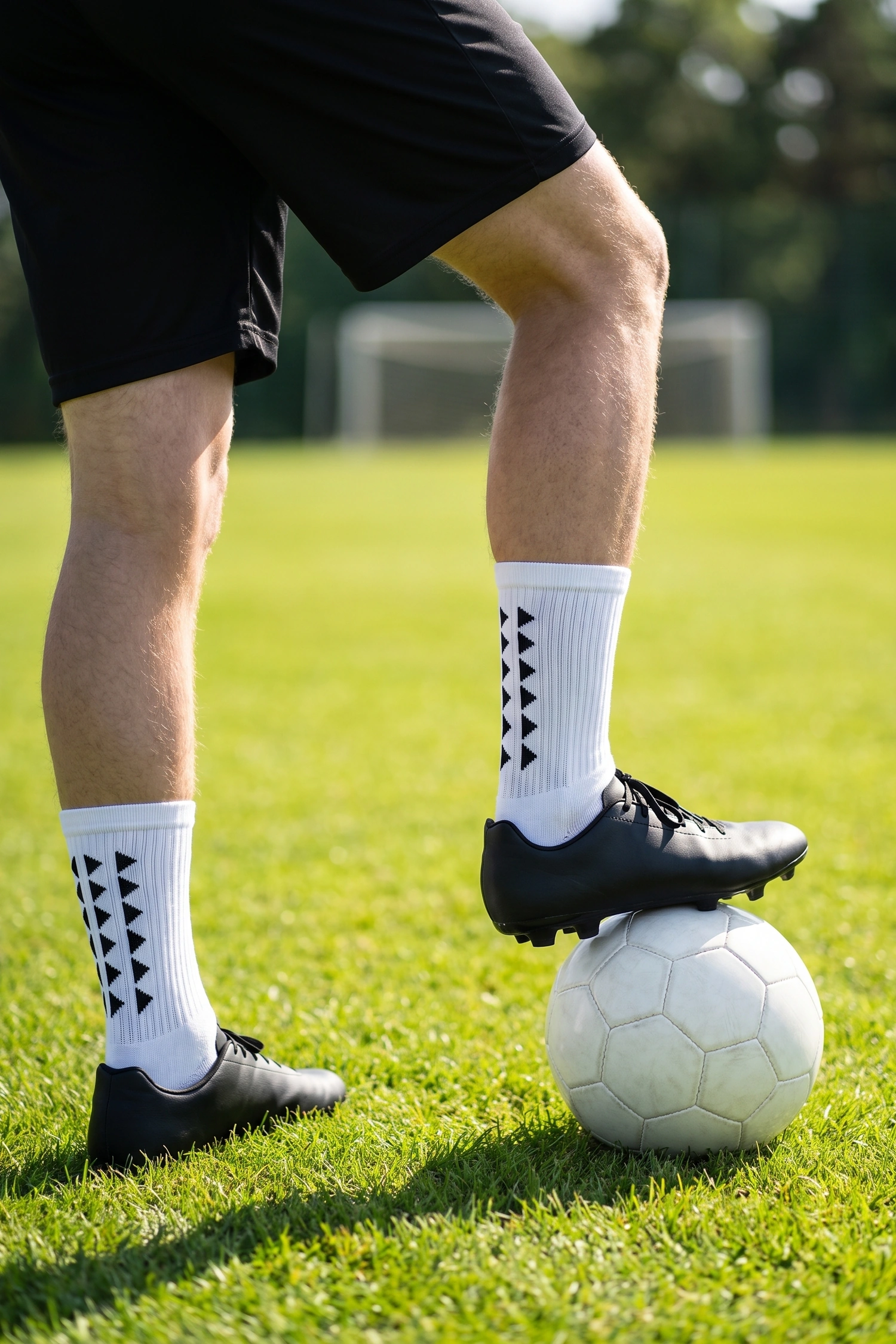 Chaussettes Grip Pro blanches — visuel 7